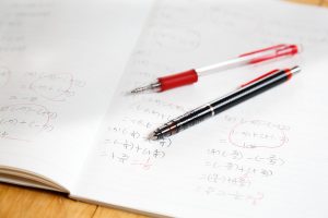 学習イメージ　数学のノート